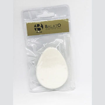 Spugna Di Precisione Viso Ovale Bianca
