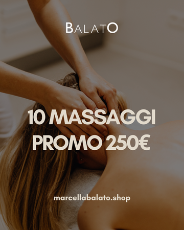 Esclusiva online | 10 Massaggi in promo a 250€