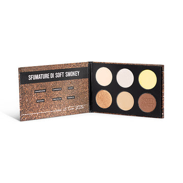 Palette Artista - Sfumature di soft smokey