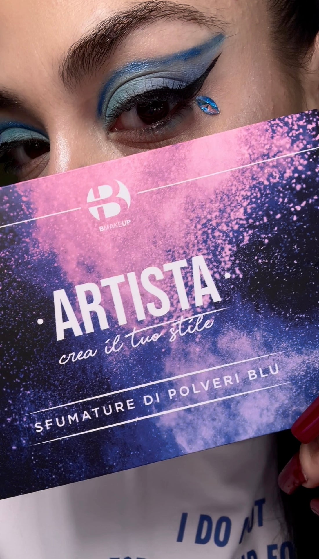 Palette Artista - Sfumature di polveri blu