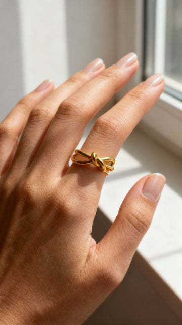 Anello Nodo Infinity – Gold