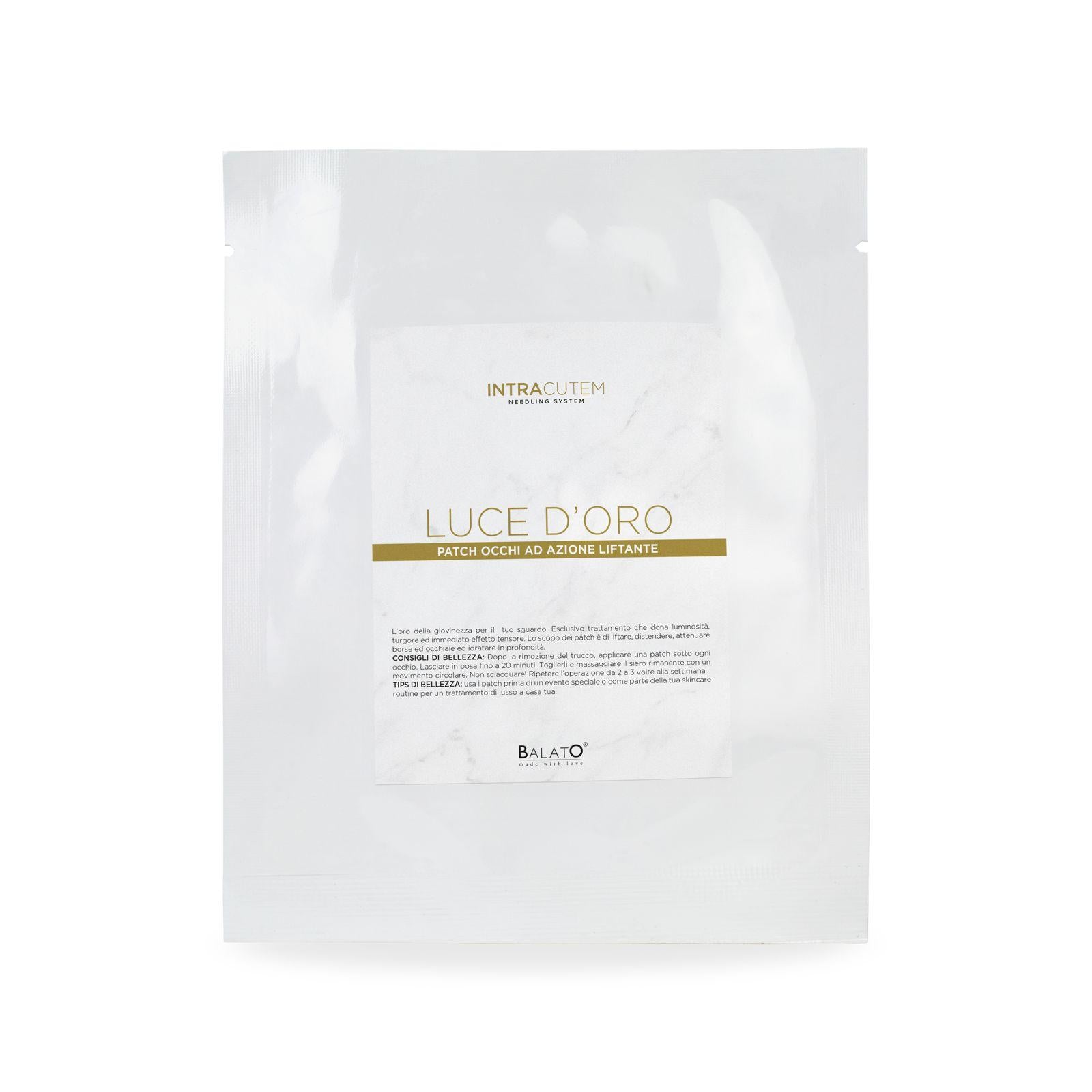 Luce d’Oro – Patch Occhi Liftanti all’Oro